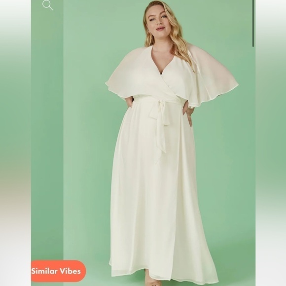 🆕 MODCLOTH Wrapped in Rapture Maxi Dress Size 1XL - Picture 5 of 7